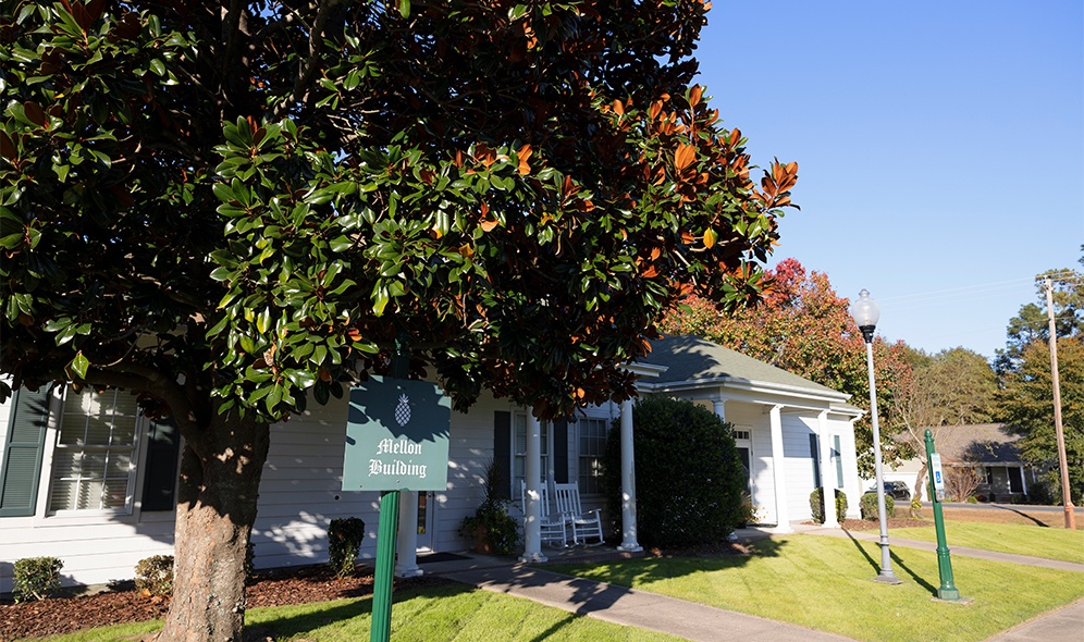 Outside view of Olmsted Village Dental Care office building