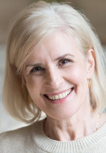 Woman smiling